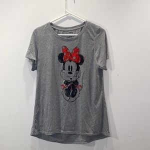 Grey Disney Minnie Mouse T-shirt